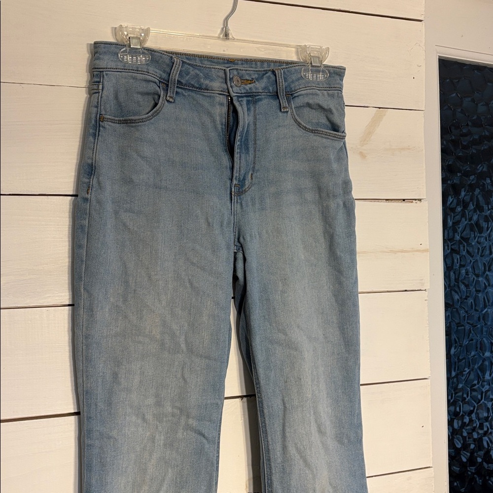 Old Navy Light Blue Flare Jeans